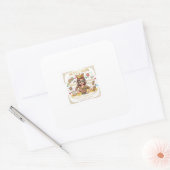 Super mom sticker carré (Umschlag)