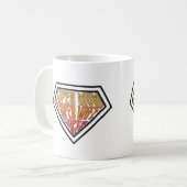 "Super Mom • Super Wife • Super Tired" Graphic Kaffeetasse (Vorderseite Links)