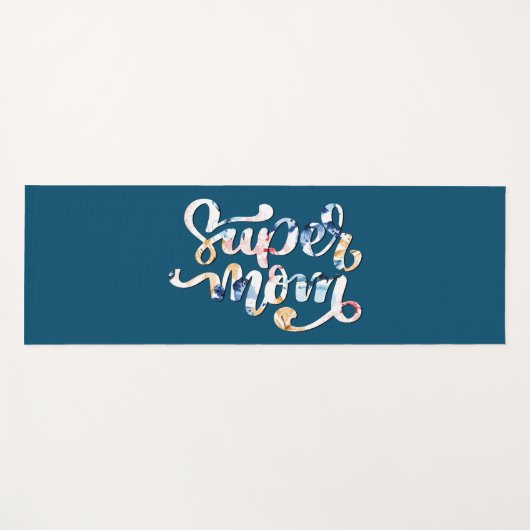 Super Mom Yogamatte (Vorderseite (Horizontal))