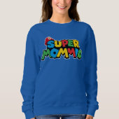 Super Mommio für die beste Mutter Sweatshirt (Vorderseite)