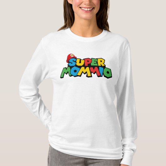 Super Mommio für die beste Mutter T-Shirt (Vorderseite)
