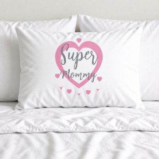 Super Mommy Personalized Best Mom Gift pillow case Kissenbezug