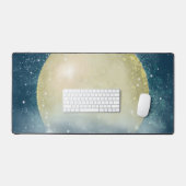 Super Mond - Schreibtischunterlage (Tastatur & Maus)