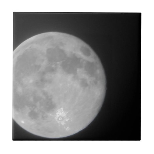 Super Moon 2013 Fliese (Vorderseite)