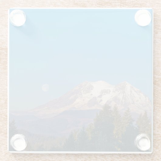 Super Moon 2014 Glasuntersetzer (Rückseite)