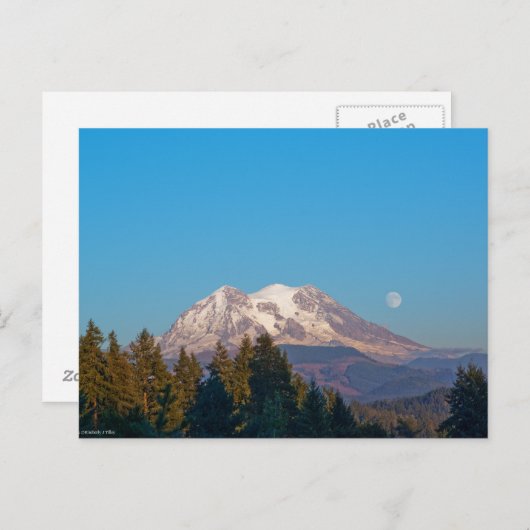 Super Moon 2014 Postkarte (Vorne/Hinten)