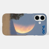 Super Moon Eclipes Case-Mate iPhone Hülle (Rückseite (Horizontal))