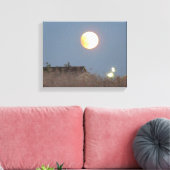 Super Moon Leinwand (Insitu (Wohnzimmer))