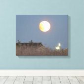 Super Moon Leinwand (Insitu (Holzboden))