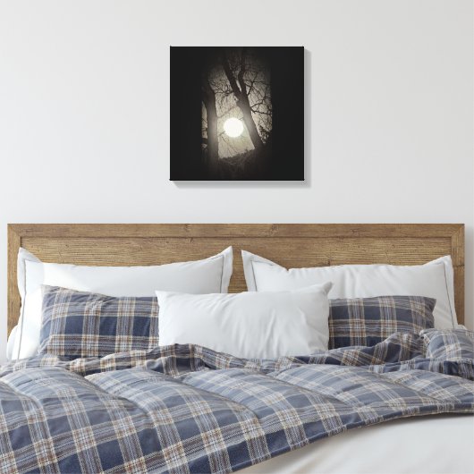 Super Moon Leinwanddruck (Insitu (Schlafzimmer))