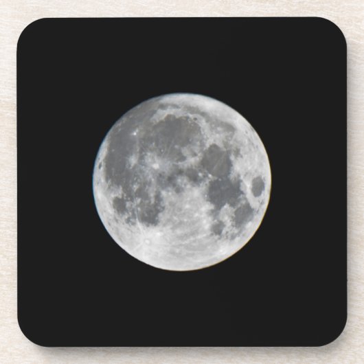 Super Moon | Mendota Heights Minnesota Getränkeuntersetzer (Vorderseite)