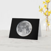 Super Moon | Mendota Heights Minnesota Karte (Gelbe Blume)