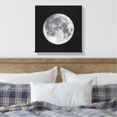 Super Moon | Mendota Heights Minnesota Leinwanddruck (Insitu (Schlafzimmer))