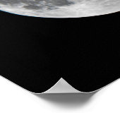 Super Moon | Mendota Heights Minnesota Poster (Ecke)