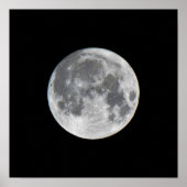 Super Moon | Mendota Heights Minnesota Poster (Vorne)
