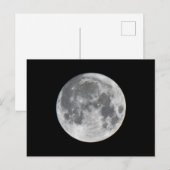 Super Moon | Mendota Heights Minnesota Postkarte (Vorne/Hinten)