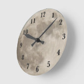 Super Moon November 13th 2016 Runde Wanduhr (Winkel)