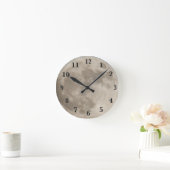 Super Moon November 13th 2016 Runde Wanduhr (Zuhause)