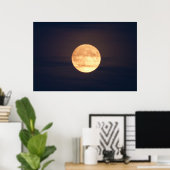 Super Moon Poster (Heimbüro)