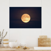 Super Moon Poster (Küche)