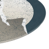 Super Moon Schneidebrett (Ecke)