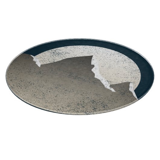 Super Moon Schneidebrett (Ecke)