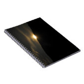 Super Moon über Washington Mountain Notizblock (Rechte Seite)