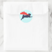 Super Mops Stickers (Tasche)