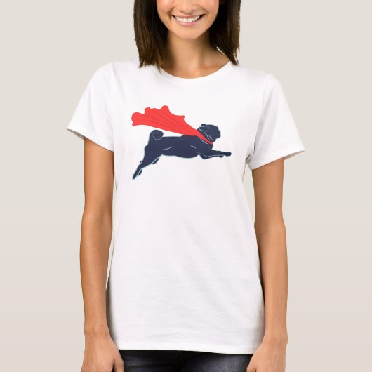 Super Mops T - Shirt (Vorderseite)