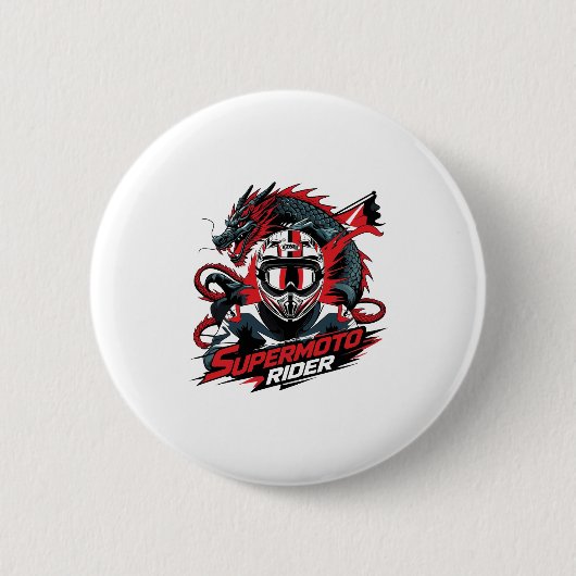 Super Moto Rider � Motorcycle  Button (Vorderseite)