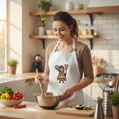 Super Mum Apron – Funny Kitchen Apron for Mom Schürze