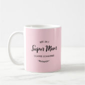 Super Mum Kaffee Konsument-Tasse Kaffeetasse (Links)