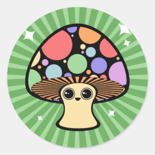 Super Mushroom Stickers
