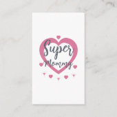 Super Mutti Personalisierte beste Mutter Geschenkk Begleitkarte (Vorderseite)