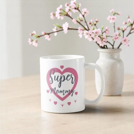 Super Mutti Personalisierter Beste-Mutter-Geschenk Kaffeetasse