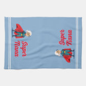 Super Nana Fun Geschenk Geschirrtuch (Horizontal)