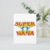 SUPER NANA POSTKARTE (Stehend Vorderseite)