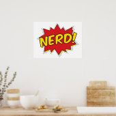 Super Nerd Poster (Küche)