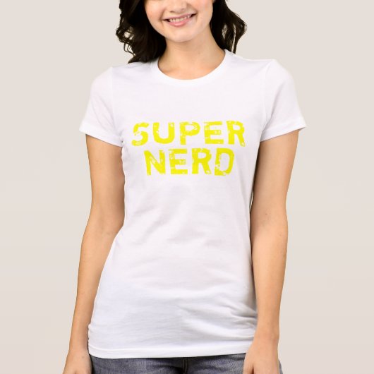 SUPER NERD T-Shirt (Vorderseite)