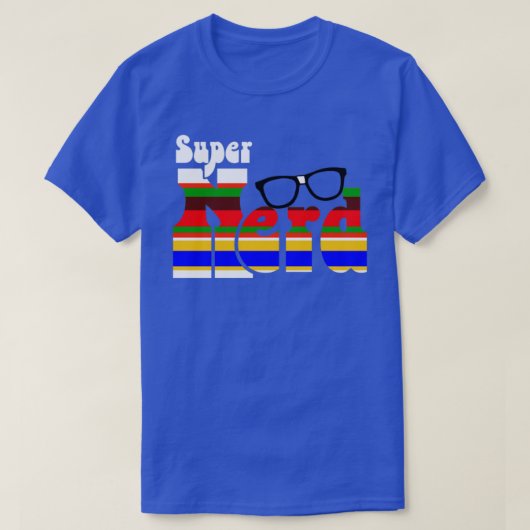 Super Nerd T-Shirt (Design vorne)