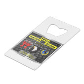 Super neues Design der 101. Im Flugzeug Division Geldbeutel Flaschenöffner (Rückseite Schrägansicht)