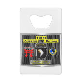 Super neues Design der 101. Im Flugzeug Division Geldbeutel Flaschenöffner (Rückseite)