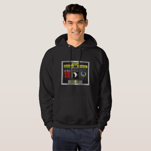 Super neues Design der 101. Im Flugzeug Division Hoodie (Vorne ganz)