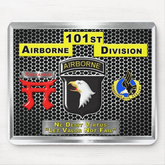 Super neues Design der 101. Im Flugzeug Division Mousepad (Vorne)