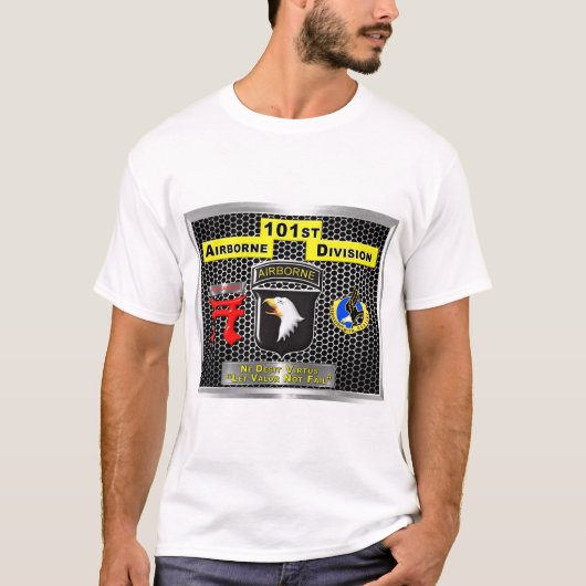 Super neues Design der 101. Im Flugzeug Division T-Shirt (Vorderseite)