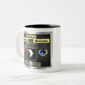 Super neues Design der 101. Im Flugzeug Division Zweifarbige Tasse (Vorderseite Links)