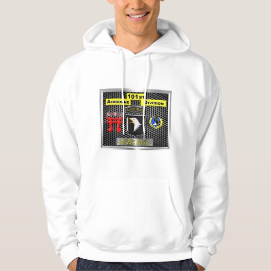 Super New Design der 101. Im Flugzeug Division Hoodie (Vorderseite)