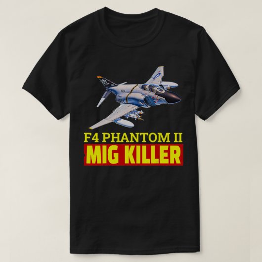 Super nice F4 Phantom II Kampfflugzeug The Great M T-Shirt (Design vorne)