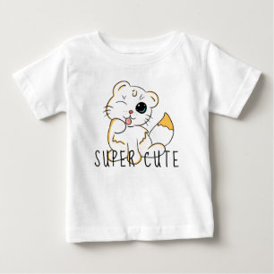 Super Niedlich Baby Cat - Baby Top