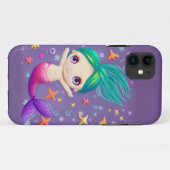 Super Niedlich Baby Mermaid Case-Mate iPhone Hülle (Rückseite (Horizontal))